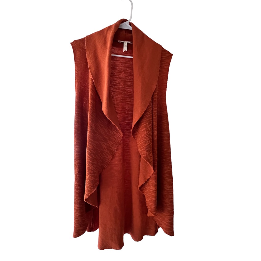 Matilda Jane Sleeveless Duster / Cardigan In Size Small, Cozy And Stylish